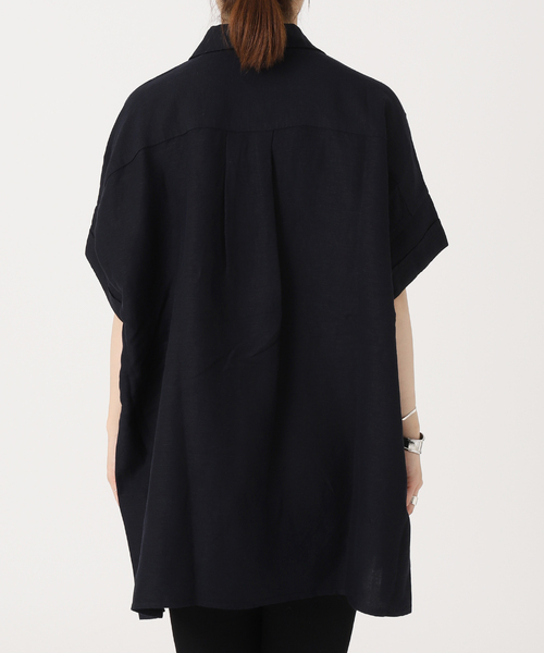 JOURNAL STANDARD（ジャーナルスタンダード）の「スキッパープルオーバー（シャツ/ブラウス・レディース・ホワイト/ベージュ/ネイビー/ピンク・FREE）」の9枚目の写真