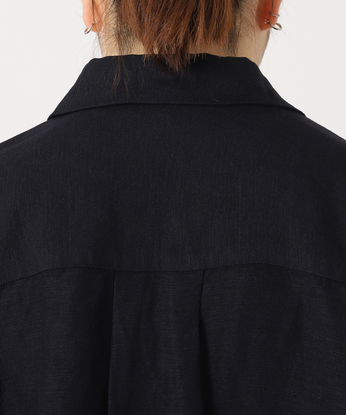 JOURNAL STANDARD（ジャーナルスタンダード）の「スキッパープルオーバー（シャツ/ブラウス・レディース・ホワイト/ベージュ/ネイビー/ピンク・FREE）」の11枚目の写真