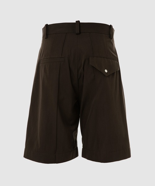 Omar Afridi Flap shorts 24ssオマール　アフリディ Omar Afridi - 【残り一点】Knee Darted Flare Shorts | ACRMTSM