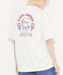 X-girl | X-GIRL GARDEN S/S TEE/グラフィック/バックプリント 半袖/Tシャツ(Tシャツ/カットソー)