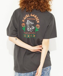 X-girl | X-GIRL GARDEN S/S TEE/グラフィック/バックプリント 半袖/Tシャツ(Tシャツ/カットソー)