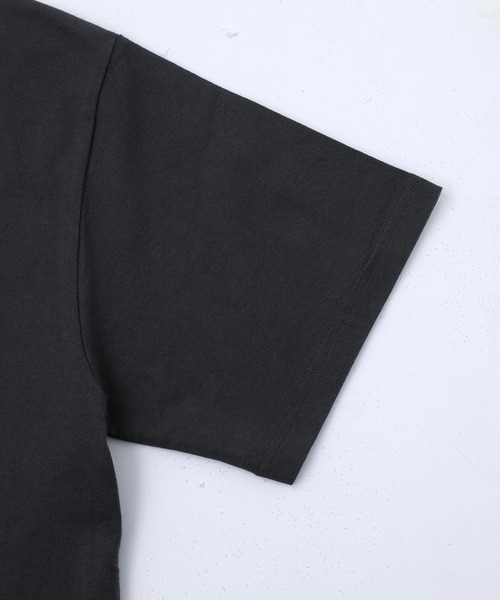 X-girl（エックスガール）の「X-GIRL GARDEN S/S TEE/グラフィック/バックプリント 半袖/Tシャツ（Tシャツ/カットソー・レディース・パープル/チャコール/ホワイト・M/XL/S/L）」の14枚目の写真