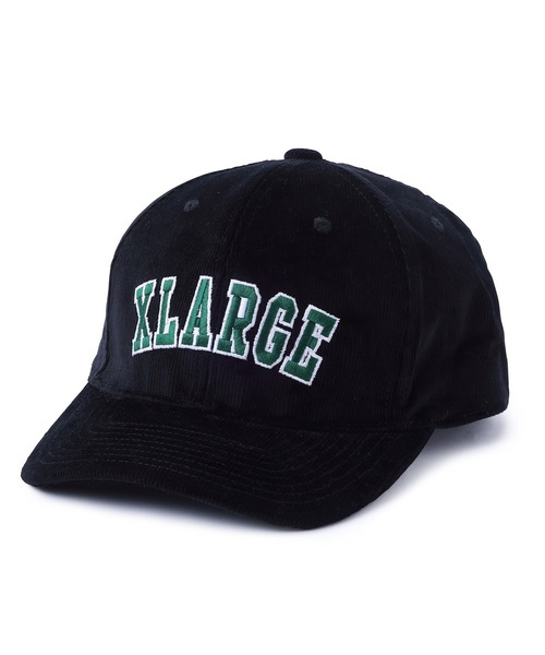 XLARGE（エクストララージ）の「CORDUROY SNAPBACK CAP（キャップ・メンズ・ネイビー/ブラウン/グリーン/ブラック・ONE SIZE）」の2枚目の写真