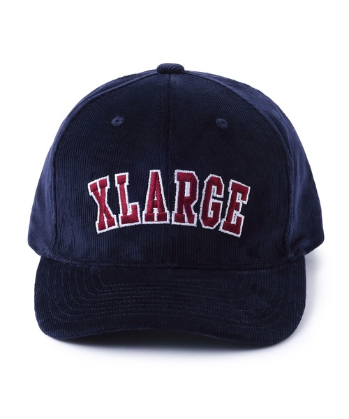 XLARGE（エクストララージ）の「CORDUROY SNAPBACK CAP（キャップ・メンズ・ネイビー/ブラウン/グリーン/ブラック・ONE SIZE）」の7枚目の写真