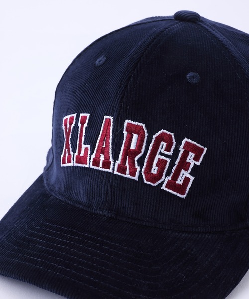 XLARGE（エクストララージ）の「CORDUROY SNAPBACK CAP（キャップ・メンズ・ネイビー/ブラウン/グリーン/ブラック・ONE SIZE）」の12枚目の写真
