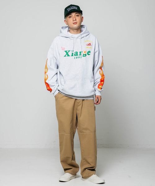 XLARGE（エクストララージ）の「CORDUROY SNAPBACK CAP（キャップ・メンズ・ネイビー/ブラウン/グリーン/ブラック・ONE SIZE）」の15枚目の写真