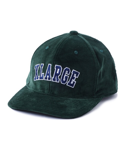 XLARGE（エクストララージ）の「CORDUROY SNAPBACK CAP（キャップ・メンズ・ネイビー/ブラウン/グリーン/ブラック・ONE SIZE）」の21枚目の写真