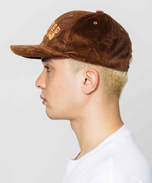 XLARGE（エクストララージ）の「CORDUROY SNAPBACK CAP（キャップ・メンズ・ネイビー/ブラウン/グリーン/ブラック・ONE SIZE）」の5枚目の写真