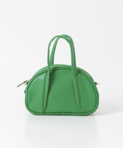 SENSE OF PLACE by URBAN RESEARCH（センスオブプレイスバイアーバンリサーチ）の「ボーリングバッグ（ハンドバッグ・レディース・ブラック/グリーン/ピンク/ブルー/アイボリー・ONE）」の18枚目の写真