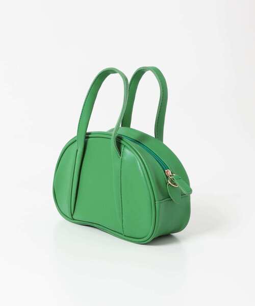 SENSE OF PLACE by URBAN RESEARCH（センスオブプレイスバイアーバンリサーチ）の「ボーリングバッグ（ハンドバッグ・レディース・ブラック/グリーン/ピンク/ブルー/アイボリー・ONE）」の13枚目の写真