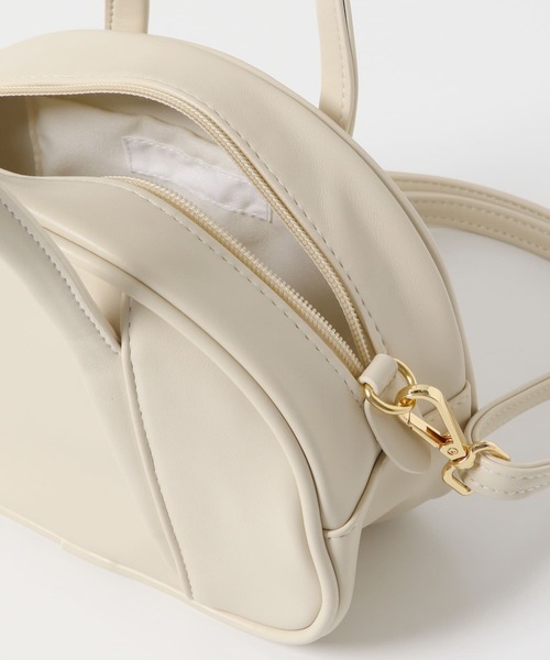 SENSE OF PLACE by URBAN RESEARCH（センスオブプレイスバイアーバンリサーチ）の「ボーリングバッグ（ハンドバッグ・レディース・ブラック/グリーン/ピンク/ブルー/アイボリー・ONE）」の11枚目の写真