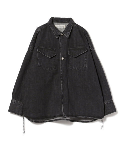 Ray BEAMS(レイビームス)の「REMI RELIEF × Ray BEAMS / 別注 コンチョ シャツ(シャツ/ブラウス・レディース・ブルー/ブラック・ONE SIZE)」の1枚目の写真