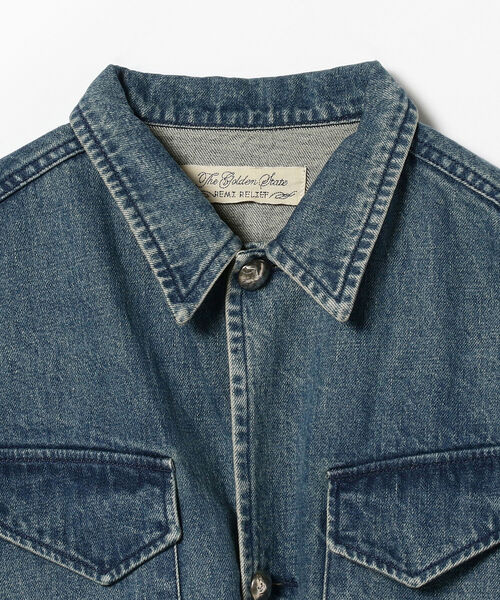 Ray BEAMS(レイビームス)の「REMI RELIEF × Ray BEAMS / 別注 コンチョ シャツ(シャツ/ブラウス・レディース・ブルー/ブラック・ONE SIZE)」の8枚目の写真