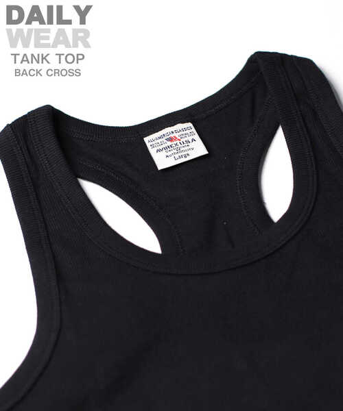 AVIREX（アヴィレックス）の「《DAILY/デイリー》RIB TANK TOP BACK