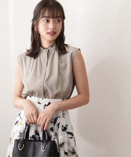 PROPORTION BODY DRESSING（プロポーションボディドレッシング）の「２ｗａｙ配色メローリボンブラウス / 1212210800（シャツ/ブラウス・レディース・ホワイト/カーキ/ブラック・FREE）」の11枚目の写真