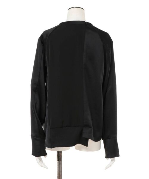 UN3D.（アンスリード）の「サテンコンビトップ（Tシャツ