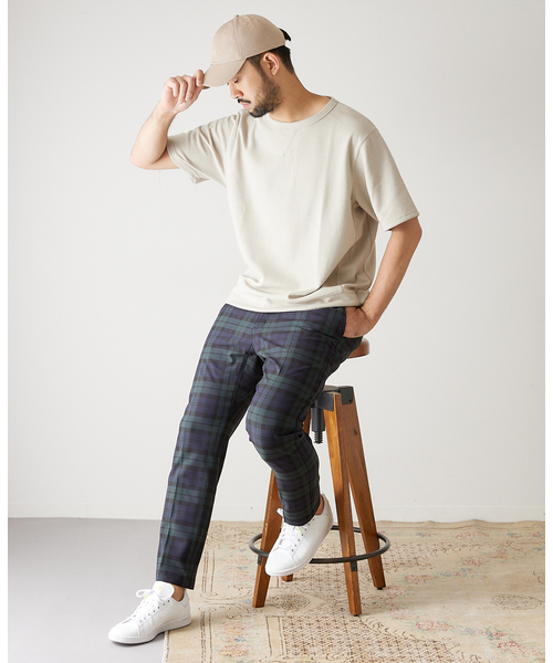 417 EDIFICE(フォーワンセブンエディフィス)の「ブークレーダンボールスウェットTシャツ(Tシャツ/カットソー・メンズ・ホワイト/チャコールグレー/ベージュ/オレンジ/グリーン・SMALL/MEDIUM/LARGE)」の15枚目の写真