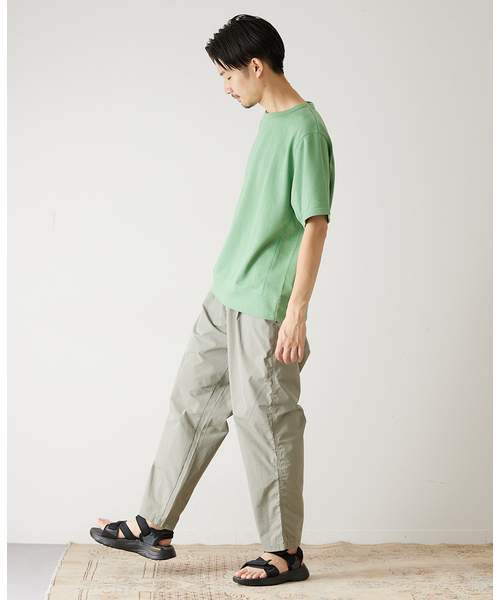 417 EDIFICE(フォーワンセブンエディフィス)の「ブークレーダンボールスウェットTシャツ(Tシャツ/カットソー・メンズ・ホワイト/チャコールグレー/ベージュ/オレンジ/グリーン・SMALL/MEDIUM/LARGE)」の19枚目の写真