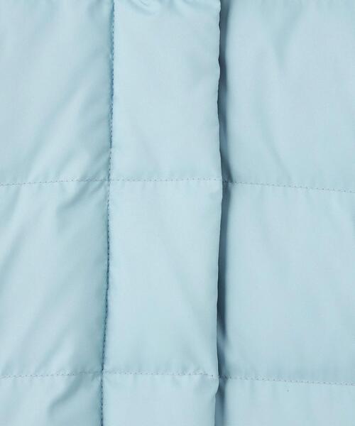 green label relaxing(グリーンレーベルリラクシング)の「TJ GIRLS ロング ダウンコート 140-160cm -撥水-(ダウンジャケット/コート・キッズ・ネイビー/ライトブルー・160cm/140cm/150cm)」の14枚目の写真