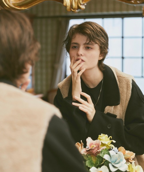 ln fortis(ロンフォルティス)の「ln fortis -ミドルレングスファーベスト(ベスト・メンズ・ブラウン/ブルー・FREE)」の22枚目の写真