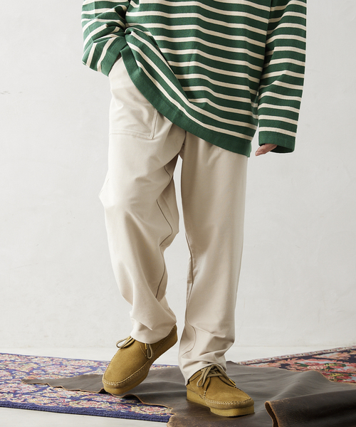 JOURNAL STANDARD relume（ジャーナルスタンダード　レリューム）の「EDOMOND/COOL TOUCH ベイカーパンツ（その他パンツ・メンズ・オリーブ/ブラック系その他/ベージュ系その他・MEDIUM/LARGE）」の19枚目の写真