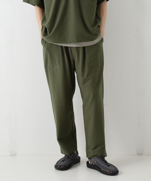 JOURNAL STANDARD relume（ジャーナルスタンダード　レリューム）の「EDOMOND/COOL TOUCH ベイカーパンツ（その他パンツ・メンズ・オリーブ/ブラック系その他/ベージュ系その他・MEDIUM/LARGE）」の6枚目の写真