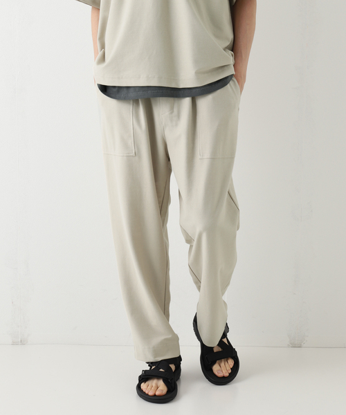 JOURNAL STANDARD relume（ジャーナルスタンダード　レリューム）の「EDOMOND/COOL TOUCH ベイカーパンツ（その他パンツ・メンズ・オリーブ/ブラック系その他/ベージュ系その他・MEDIUM/LARGE）」の11枚目の写真