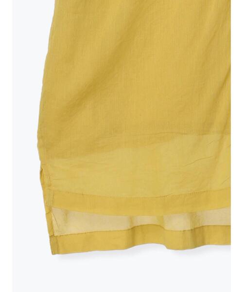 Samansa Mos2 blue（サマンサモスモスブルー）の「コットンボイルギャザーブラウス（シャツ/ブラウス・レディース・ブラック/カーキ/イエロー/ブルー・ﾌﾘ-）」の22枚目の写真