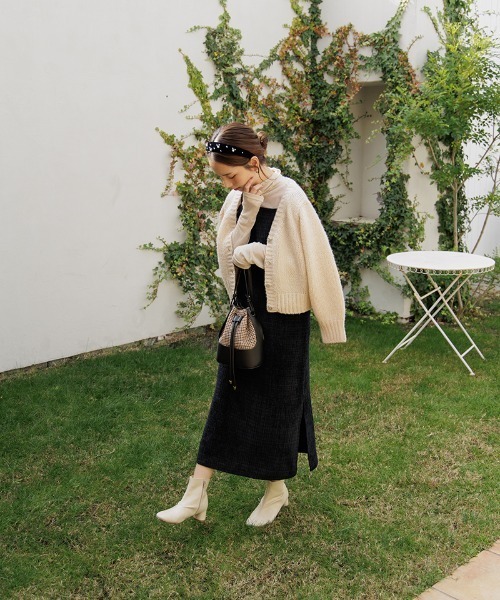 flower(フラワー)の「クラシカルチェックバッグ(ショルダーバッグ・レディース・ブラック・FREE)」の11枚目の写真