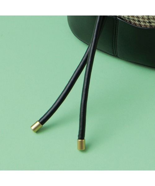 flower(フラワー)の「クラシカルチェックバッグ(ショルダーバッグ・レディース・ブラック・FREE)」の15枚目の写真