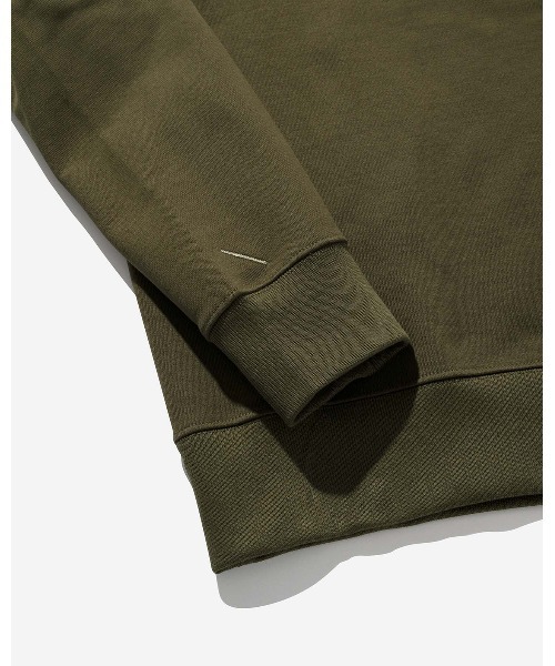 Saturdays NYC（サタデーズ ニューヨークシティ ）の「Mott Fundamental Quarter Zip（Tシャツ/カットソー・メンズ・ブラック/オリーブ・XL/L/S/M/X-SMALL/XXL）」の3枚目の写真