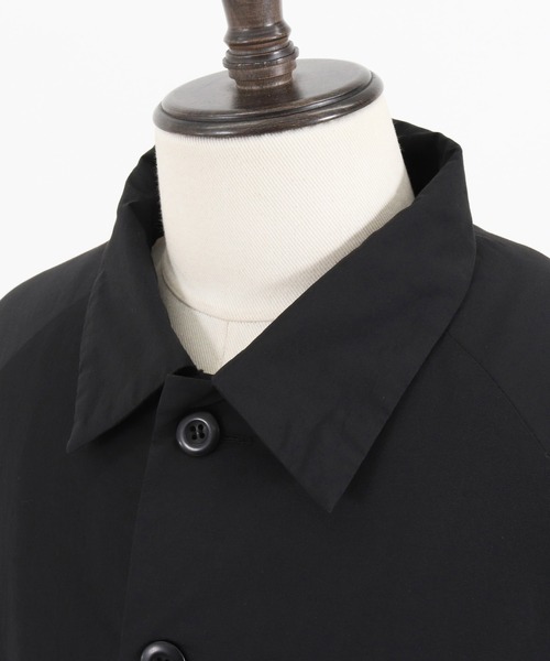 CAMBIO(カンビオ)の「mj8781-Cotton Nylon Balmacaan Coat コート(ダウンジャケット/コート・メンズ・オリーブ/ベージュ/ブラック・M/L)」の22枚目の写真