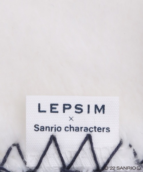 LEPSIM（レプシィム）の「【サンリオキャラクター】ブランケット　294874（ブランケット・レディース・オフホワイト/グレー・ONE SIZE）」の7枚目の写真