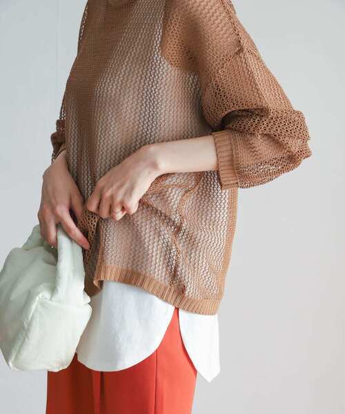 URBAN RESEARCH DOORS（アーバンリサーチドアーズ）の「USAコットンロングタンクトップ（タンクトップ・レディース・オフホワイト・MEDIUM）」の4枚目の写真