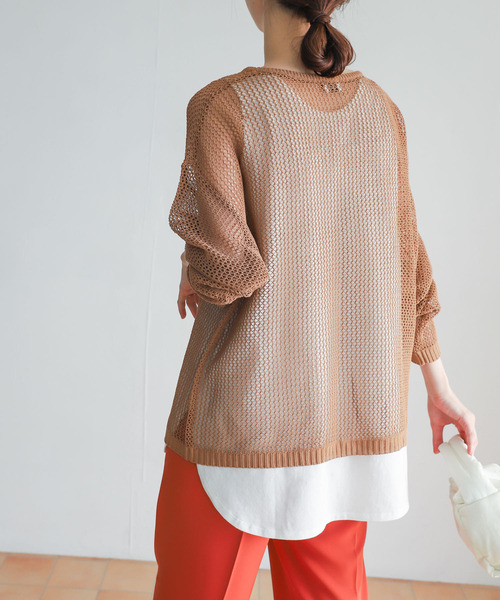 URBAN RESEARCH DOORS（アーバンリサーチドアーズ）の「USAコットンロングタンクトップ（タンクトップ・レディース・オフホワイト・MEDIUM）」の6枚目の写真