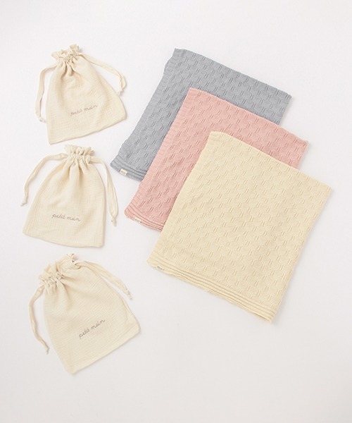 ニットブランケット