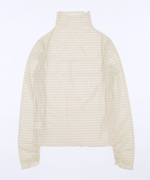 mysty woman（ミスティウーマン）の「クシュクシュスリーブシアープルオーバー（Tシャツ/カットソー・レディース・ホワイト/ブラック/モカ/グリーン/アイボリー・FREE）」の20枚目の写真