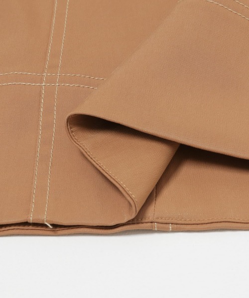 LAATO（ラート）の「APRON CAMI ONE PIECE（ワンピース・レディース・ブラック/キャメル・FREE）」の9枚目の写真