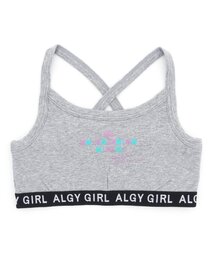 algy（アルジー）の「ブロックロゴキャミスポブラ（スポーツブラ・キッズ）」