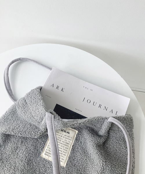 AS KNOW AS plus（アズノゥアズプラス）の「♪ハンドルタックトートバッグ（トートバッグ・レディース・ライトグレー/ブラック/ベージュ/グレー/ピンク/ブラウン系その他/ゼブラ/ライトグレー系/アイボリー系/ブラウン系/ブラック系/グリーン/ブルー/グレー系/ネイビー系/ピンク系/ベージュ系/ブルー系1/グレー系1/ベージュ系1/ブラック系1/シルバー/ブロンズ/グレー系2・FREE）」の10枚目の写真