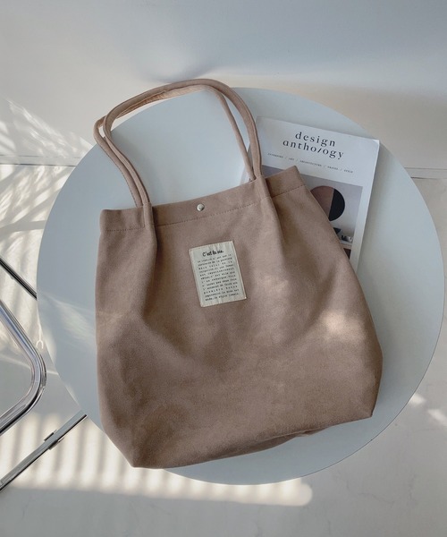 AS KNOW AS plus（アズノゥアズプラス）の「♪ハンドルタックトートバッグ（トートバッグ・レディース・ライトグレー/ブラック/ベージュ/グレー/ピンク/ブラウン系その他/ゼブラ/ライトグレー系/アイボリー系/ブラウン系/ブラック系/グリーン/ブルー/グレー系/ネイビー系/ピンク系/ベージュ系/ブルー系1/グレー系1/ベージュ系1/ブラック系1/シルバー/ブロンズ/グレー系2・FREE）」の13枚目の写真