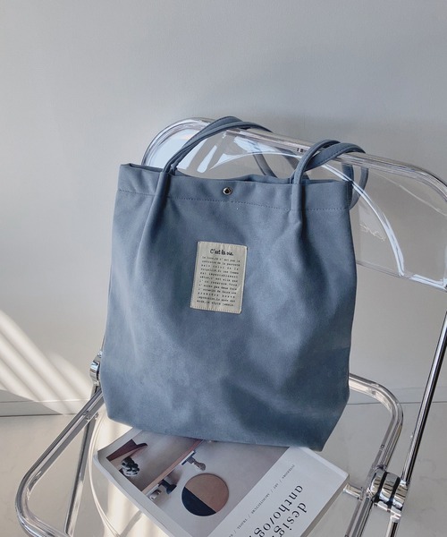 AS KNOW AS plus（アズノゥアズプラス）の「♪ハンドルタックトートバッグ（トートバッグ・レディース・ライトグレー/ブラック/ベージュ/グレー/ピンク/ブラウン系その他/ゼブラ/ライトグレー系/アイボリー系/ブラウン系/ブラック系/グリーン/ブルー/グレー系/ネイビー系/ピンク系/ベージュ系/ブルー系1/グレー系1/ベージュ系1/ブラック系1/シルバー/ブロンズ/グレー系2・FREE）」の18枚目の写真