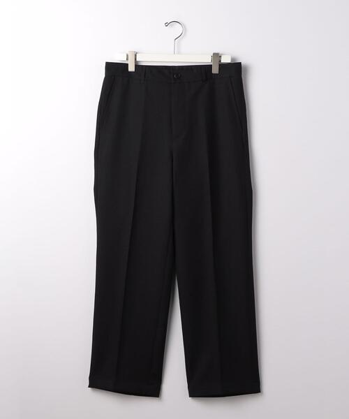 green label relaxing（グリーンレーベルリラクシング）の「ポリエステルツイル ワイド ストレート カラーパンツ -防シワ-（その他パンツ・メンズ・ブラック/ベージュ/ケリー/ロイヤルブルー・S/M/L）」の6枚目の写真