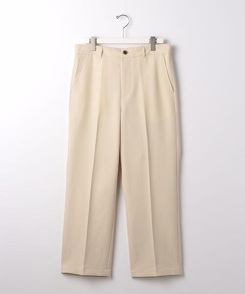 green label relaxing（グリーンレーベルリラクシング）の「ポリエステルツイル ワイド ストレート カラーパンツ -防シワ-（その他パンツ・メンズ・ブラック/ベージュ/ケリー/ロイヤルブルー・S/M/L）」の8枚目の写真