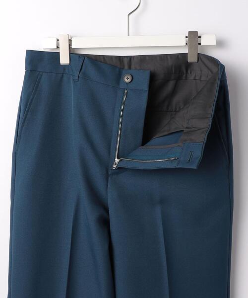 green label relaxing（グリーンレーベルリラクシング）の「ポリエステルツイル ワイド ストレート カラーパンツ -防シワ-（その他パンツ・メンズ・ブラック/ベージュ/ケリー/ロイヤルブルー・S/M/L）」の11枚目の写真