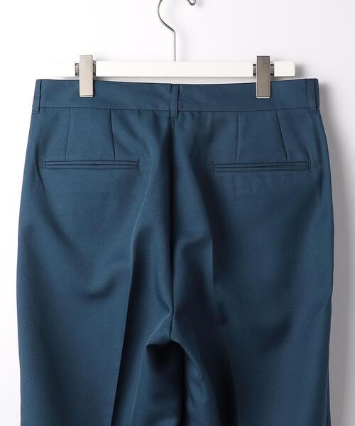 green label relaxing（グリーンレーベルリラクシング）の「ポリエステルツイル ワイド ストレート カラーパンツ -防シワ-（その他パンツ・メンズ・ブラック/ベージュ/ケリー/ロイヤルブルー・S/M/L）」の12枚目の写真