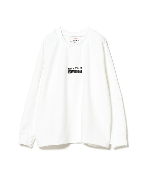 こども ビームス(コドモビームス)の「RHYTHM UNION / ビッグシルエット ロングスリーブ Tシャツ 22(100~160cm)(Tシャツ/カットソー・キッズ・ホワイト/グレー・100/110/120/130/140/150/160)」の8枚目の写真