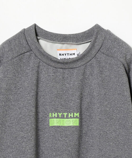 こども ビームス(コドモビームス)の「RHYTHM UNION / ビッグシルエット ロングスリーブ Tシャツ 22(100~160cm)(Tシャツ/カットソー・キッズ・ホワイト/グレー・100/110/120/130/140/150/160)」の7枚目の写真