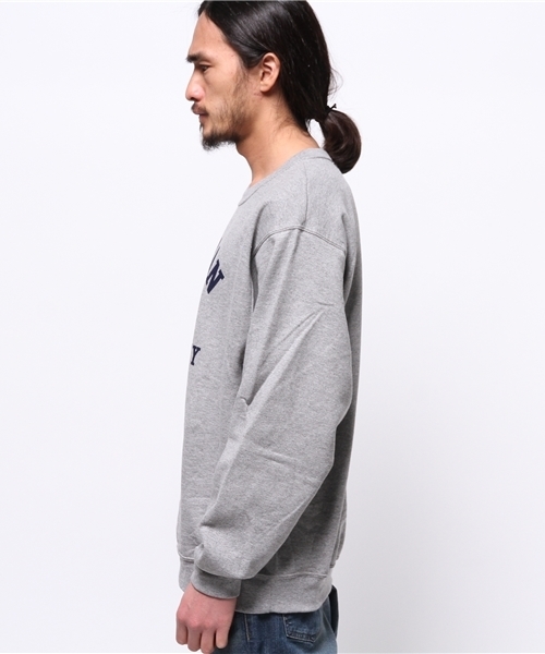 OUTLET（アウトレット）の「【WHO'S WHO gallery】BYクルーネック裏フリース（その他トップス・メンズ・グレー/ネイビー/ブラック/ホワイト・FREE/LARGE/MEDIUM）」の6枚目の写真