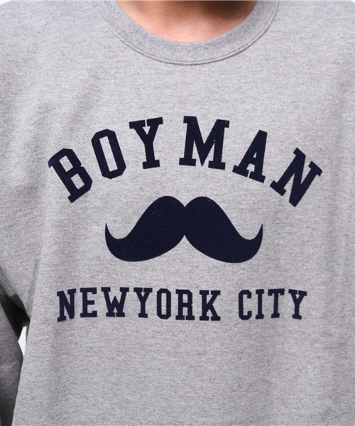 OUTLET（アウトレット）の「【WHO'S WHO gallery】BYクルーネック裏フリース（その他トップス・メンズ・グレー/ネイビー/ブラック/ホワイト・FREE/LARGE/MEDIUM）」の10枚目の写真